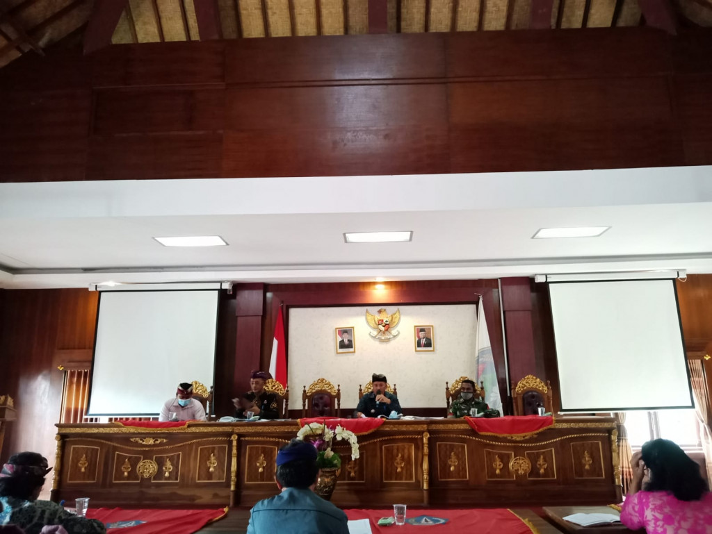 'MUSDESUS' Penetapan Bantuan BLTDD Desa Petang Tahun 2022